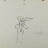Wiley Coyote Irritated Production Drawing