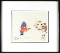 Yosemite Sam & Taz Hand Painted Cel