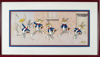 Dancing Bugs Hand Painted Cel