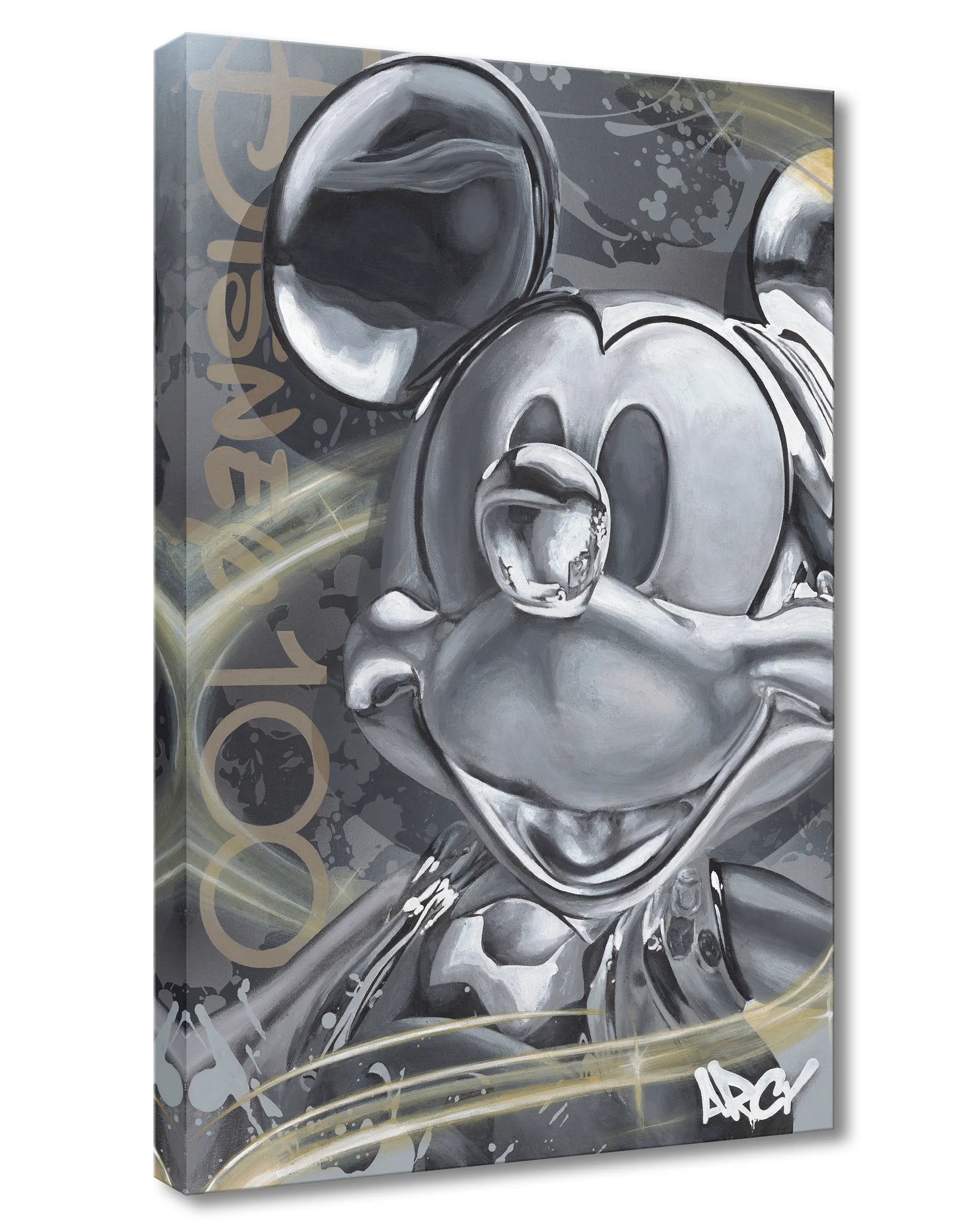 Celebrating 100 Years -  Disney Treasure On Canvas