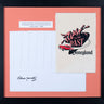 Autographed Original Carnation Café Restaurant Menu with Toque