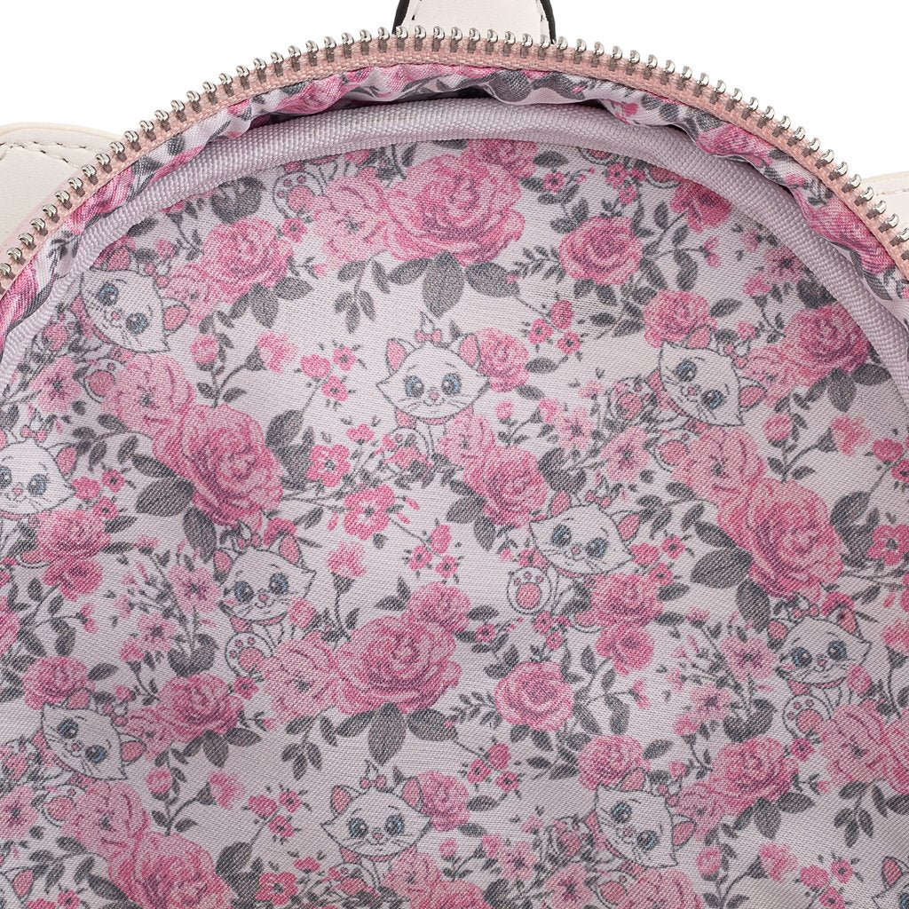 Disney Marie Floral Footsy Mini Backpack