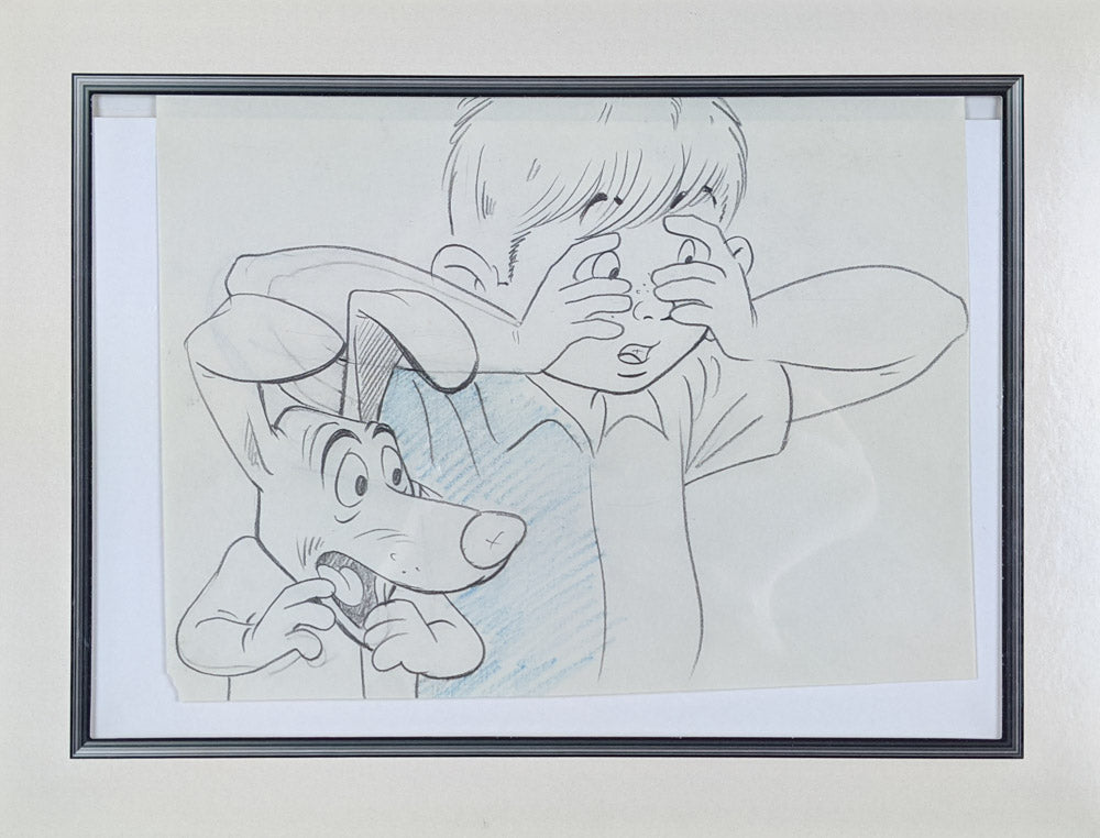 Winnie the Pooh Production Drawing