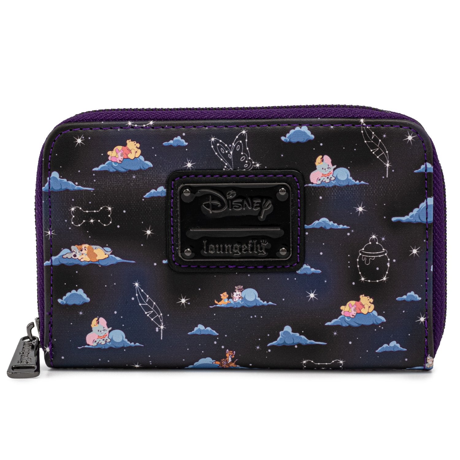 Loungefly Disney Classic Clouds  AOP Ziparound Wallet