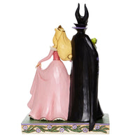 "Sorcery And Serenity" - Maleficent & Aurora Figurine By Jim Shore