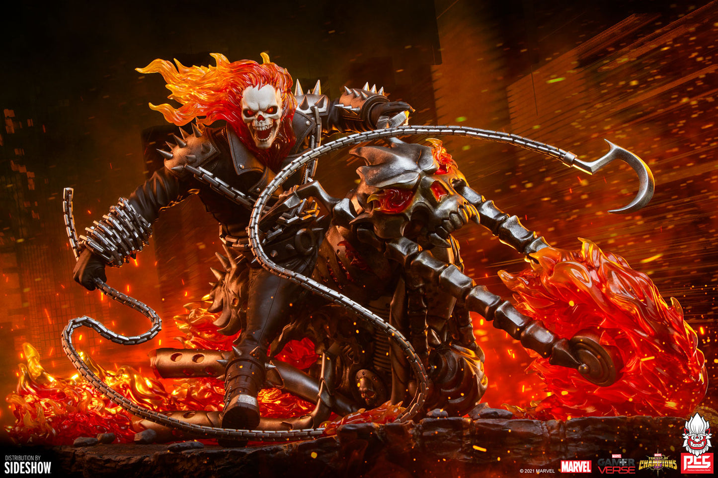 Ghost Rider 1:6 Scale Diorama