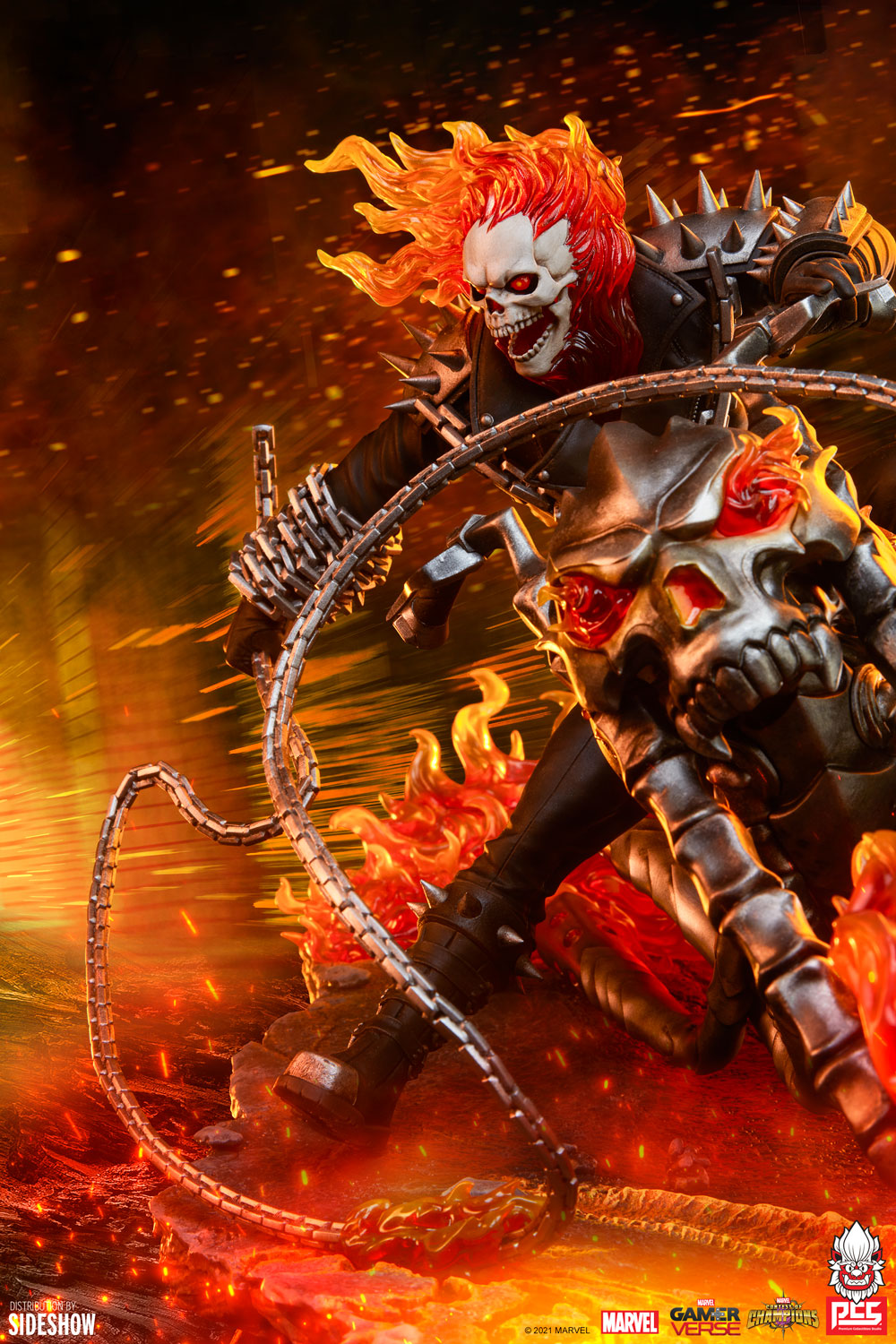 Ghost Rider 1:6 Scale Diorama