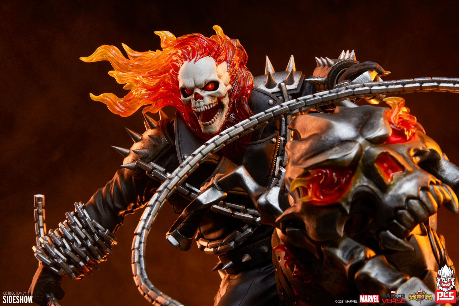 Ghost Rider Sixth Scale Diorama by PCS