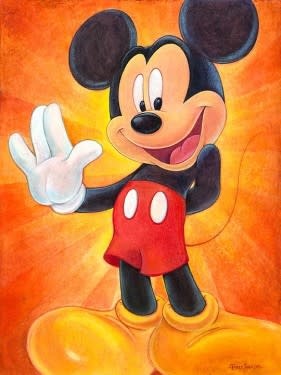 Mickey Mouse Animaton Art by Bret Iwan