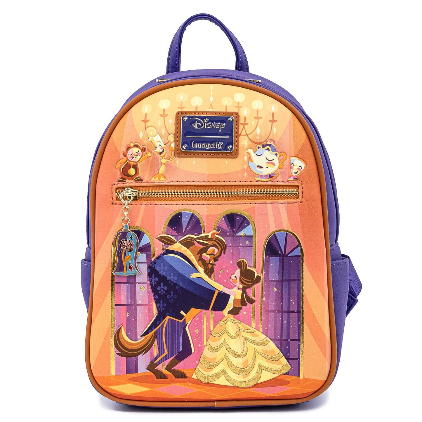 Sleeping Beauty Floral Scene Loungefly Disney Mini Backpack Bag