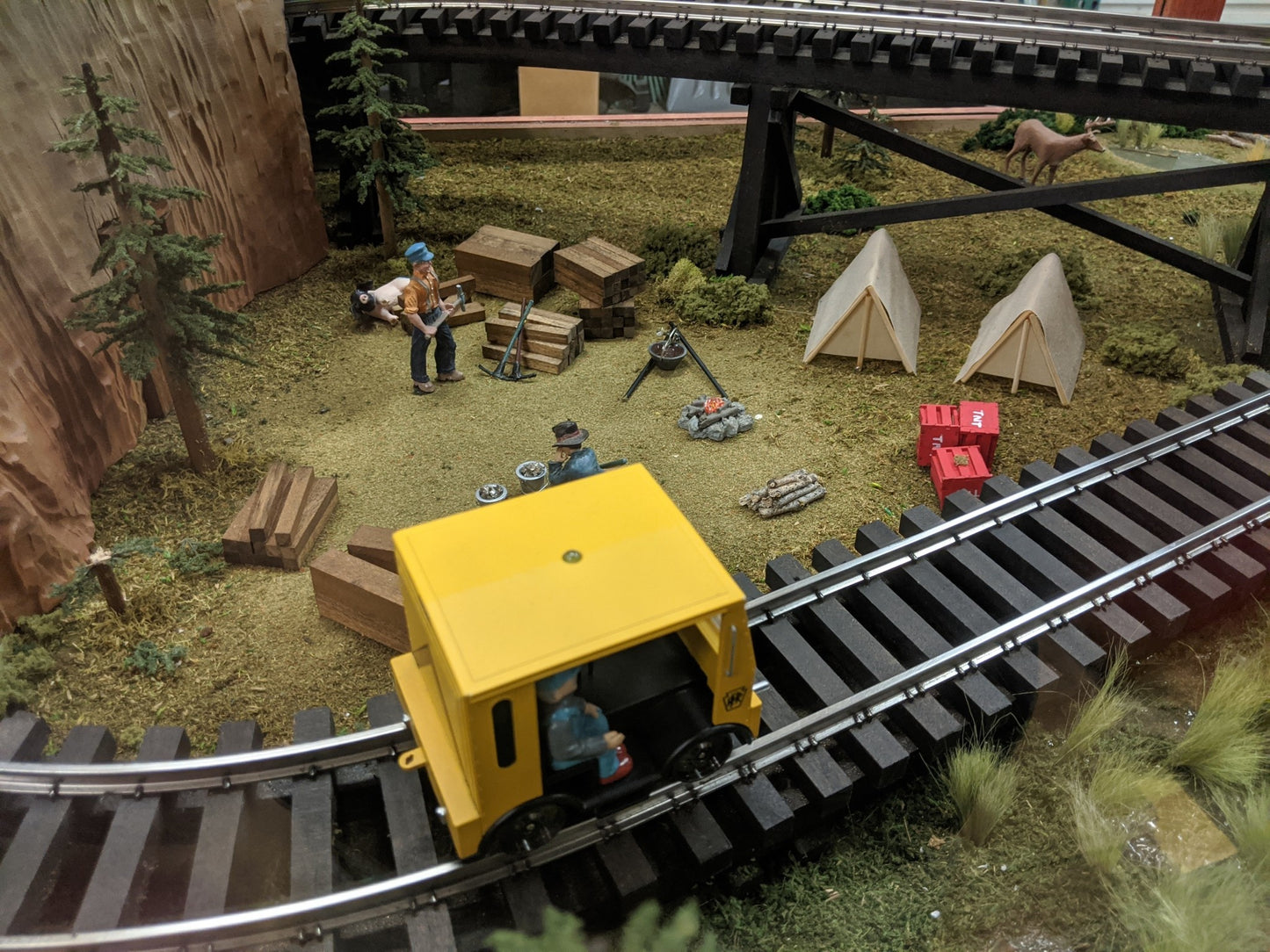 Custom Figure 8 Model Train Set