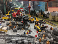 Custom-Built LEGO Train Set