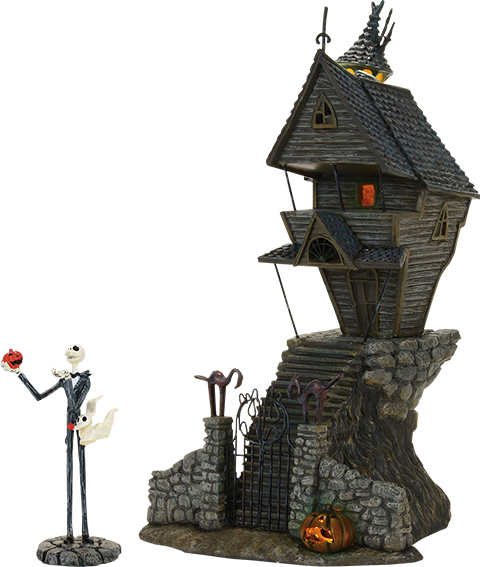 Department 56 Nightmare Before Christmas Jack Skellington House