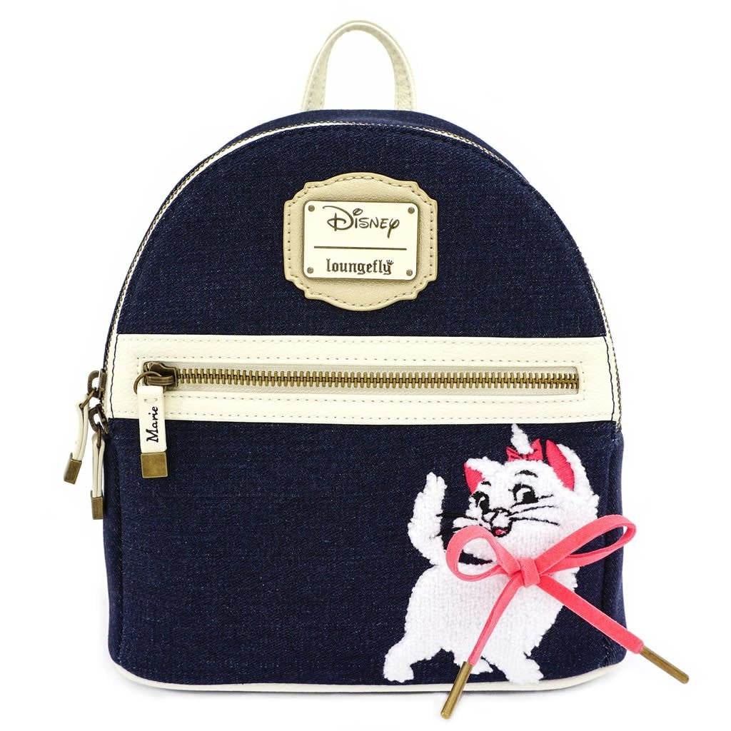 Loungefly Marie Denim Mini Backpack