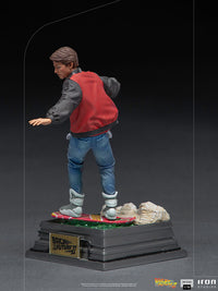 Marty McFly On Hoverboard 1:10 Scale Iron Studios