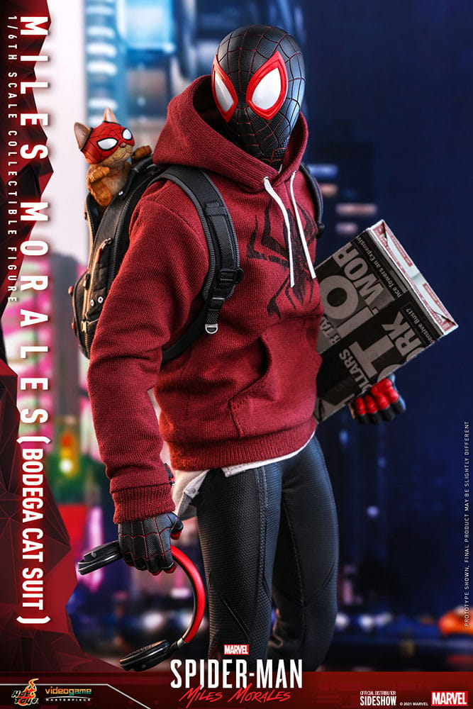 Hot Toys- Miles Morales (Bodega Cat Suit) 1/6th Scale Collectible Figure
