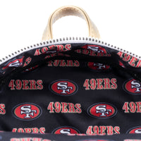 NFL San Francisco 49ers AOP Logo Mini Backpack