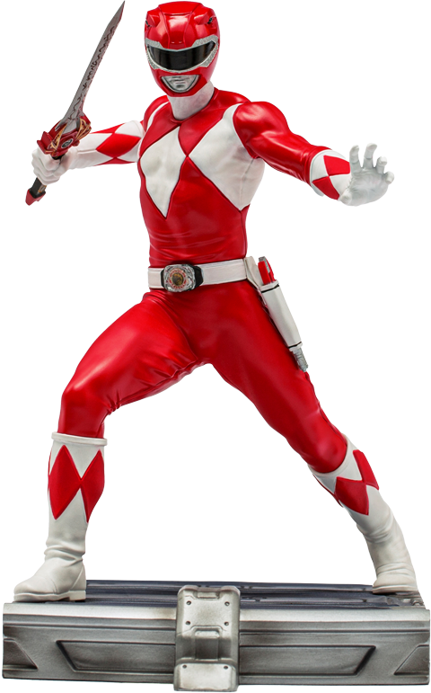 Power Ranger 1:10 Scale Figure - Red