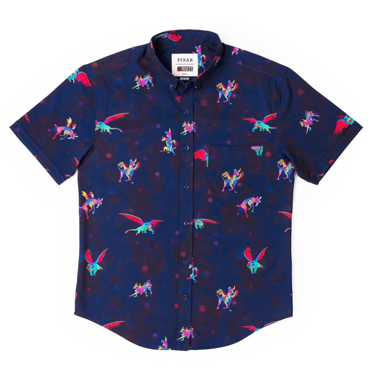 RSVLTS Coco Dante Y Pepita Short Sleeve Shirt