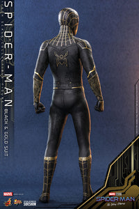 Spider Man 1:6 No Way Home Black/Gold Figure