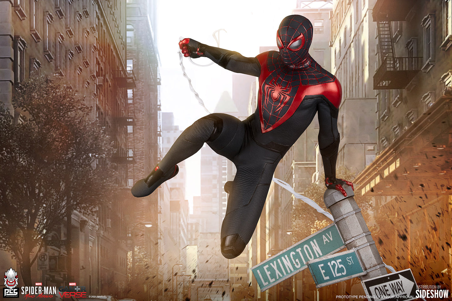 Miles Morales 1:6 Scale Diorama