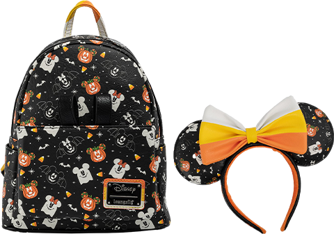 Disney Spooky Mice Mini Backpack And Headband Set