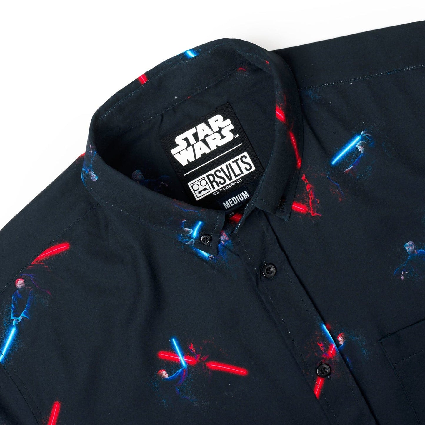RSVLTS Star Wars Duel Of Fates Short Sleeve Shirt