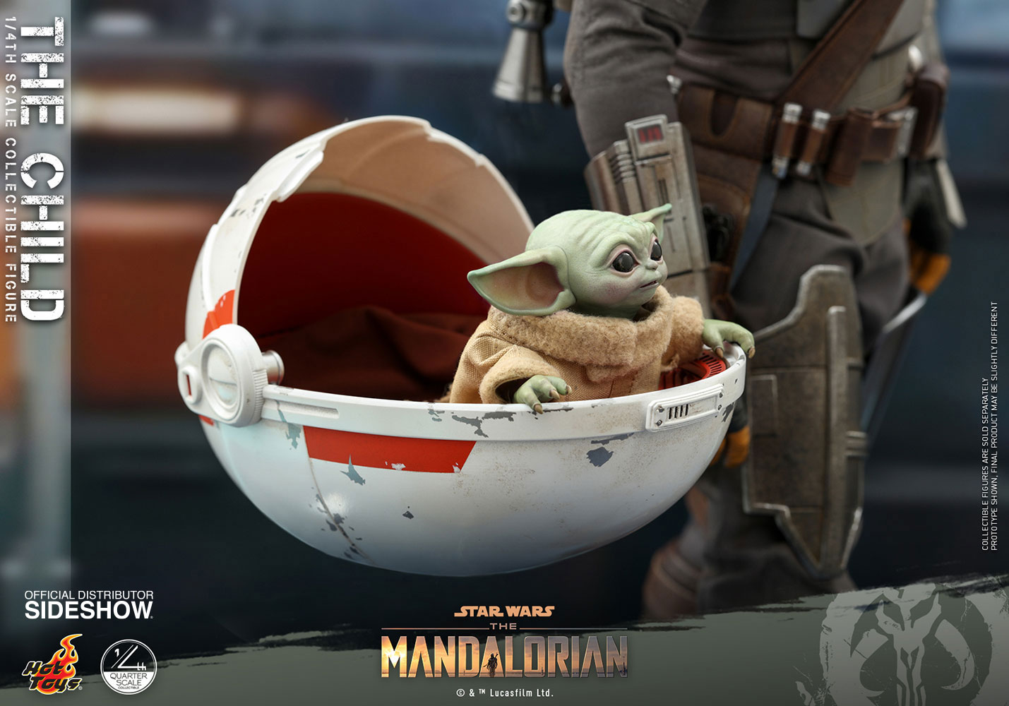 The Child/ Grogu 1:4 Scale
