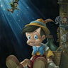 The Little Wooden Boy -  Disney Treasure On Canvas