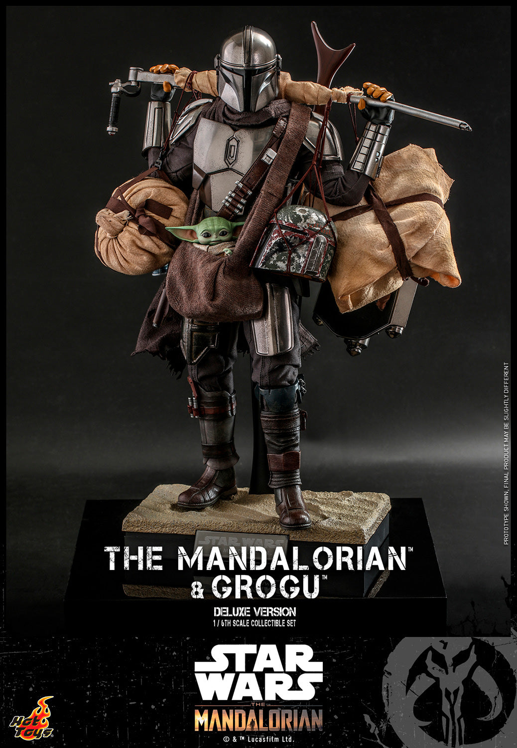 The Mandalorian And Grogu (Deluxe Version) 1:6 Scale Figure