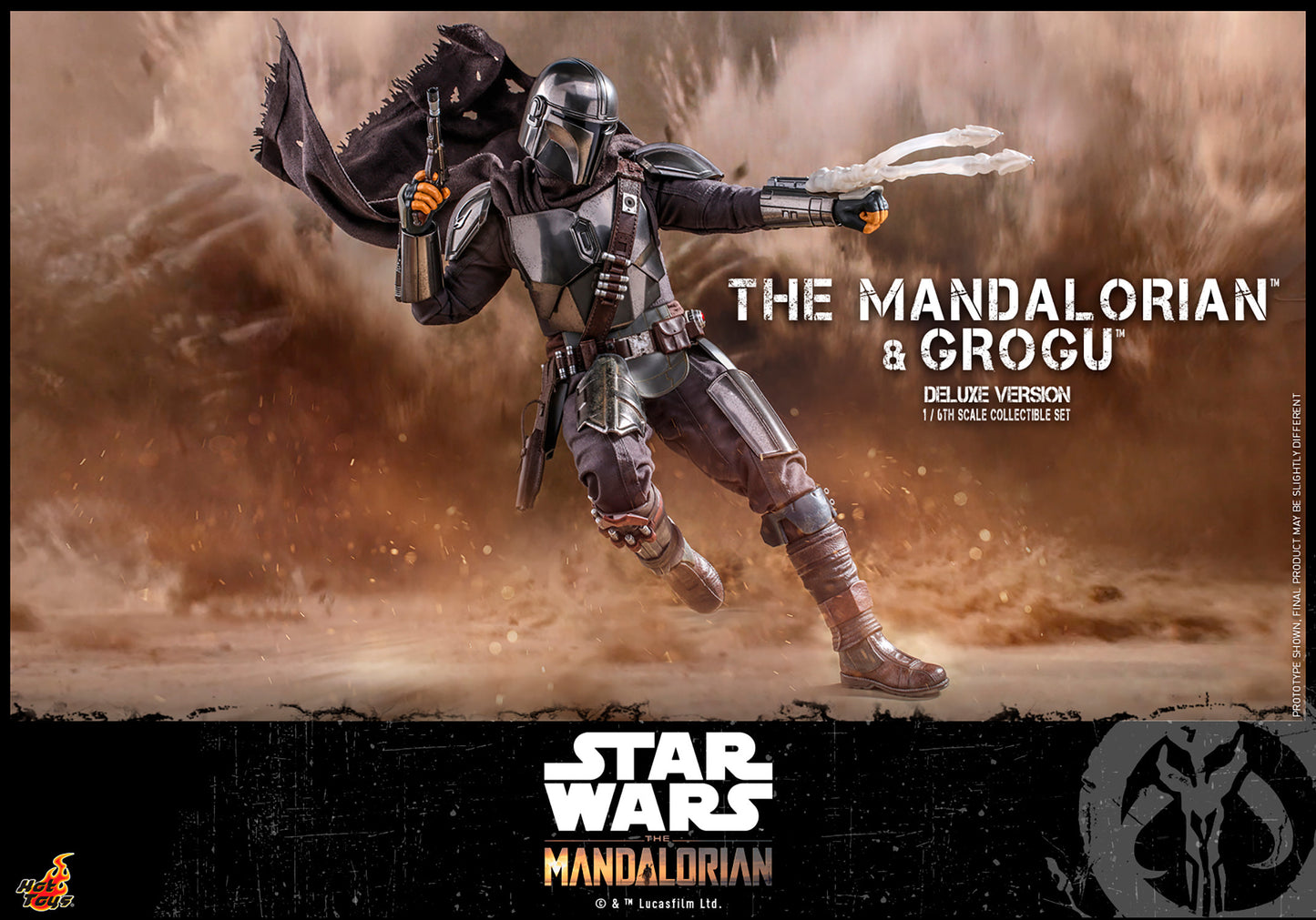 The Mandalorian And Grogu (Deluxe Version) 1:6 Scale Figure