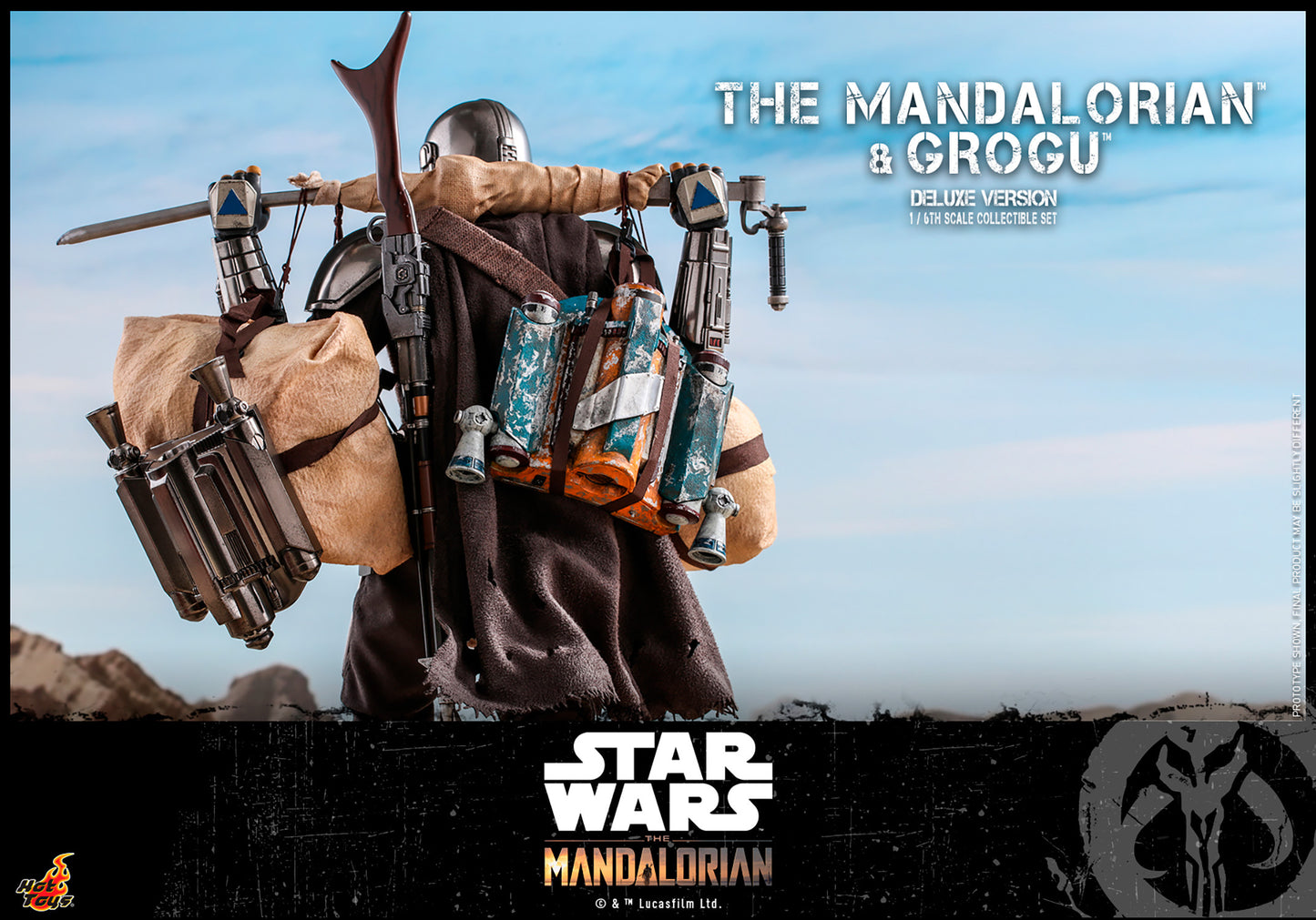 The Mandalorian And Grogu (Deluxe Version) 1:6 Scale Figure