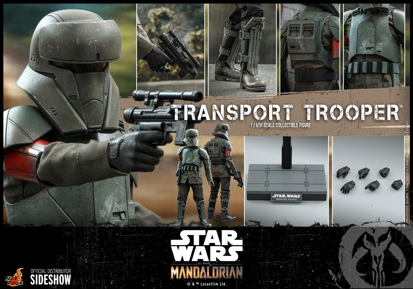 Transport Trooper Star Wars 1:6 Scale Figure Hot Toys