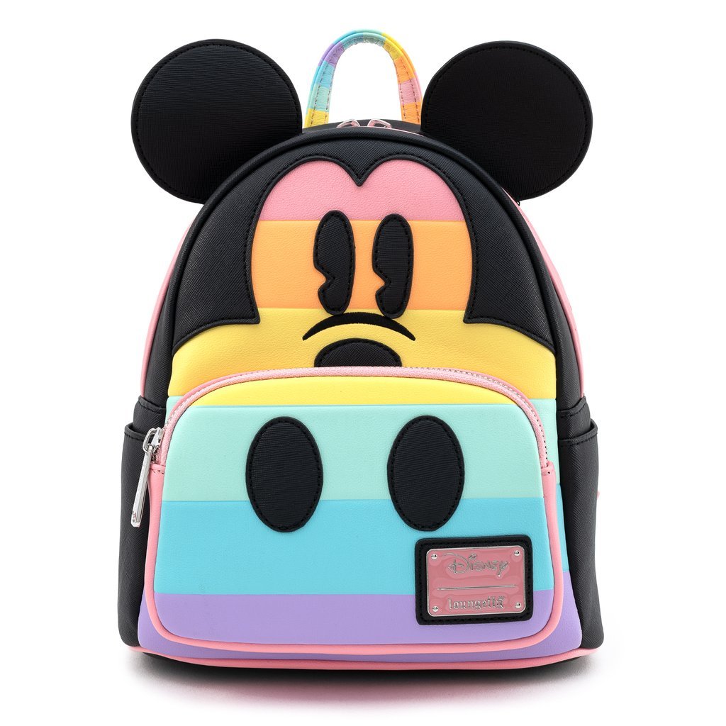 Loungefly Mickey Rainbow Mini Backpack