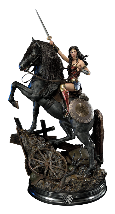 Wonder Woman on Horseback Statue